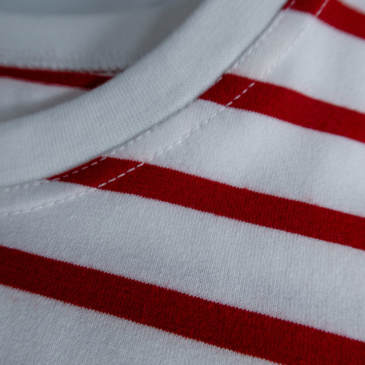 AskyxHuman | Bonjour Paris T-Shirt | Rouge Breton