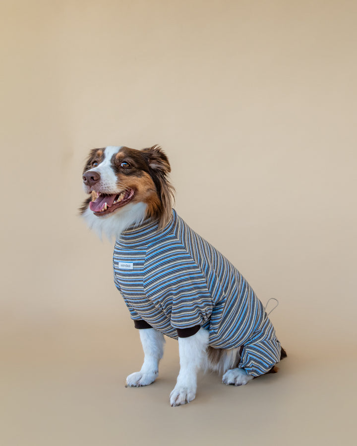 Onesie Fine Knit | Sky & Cocoa