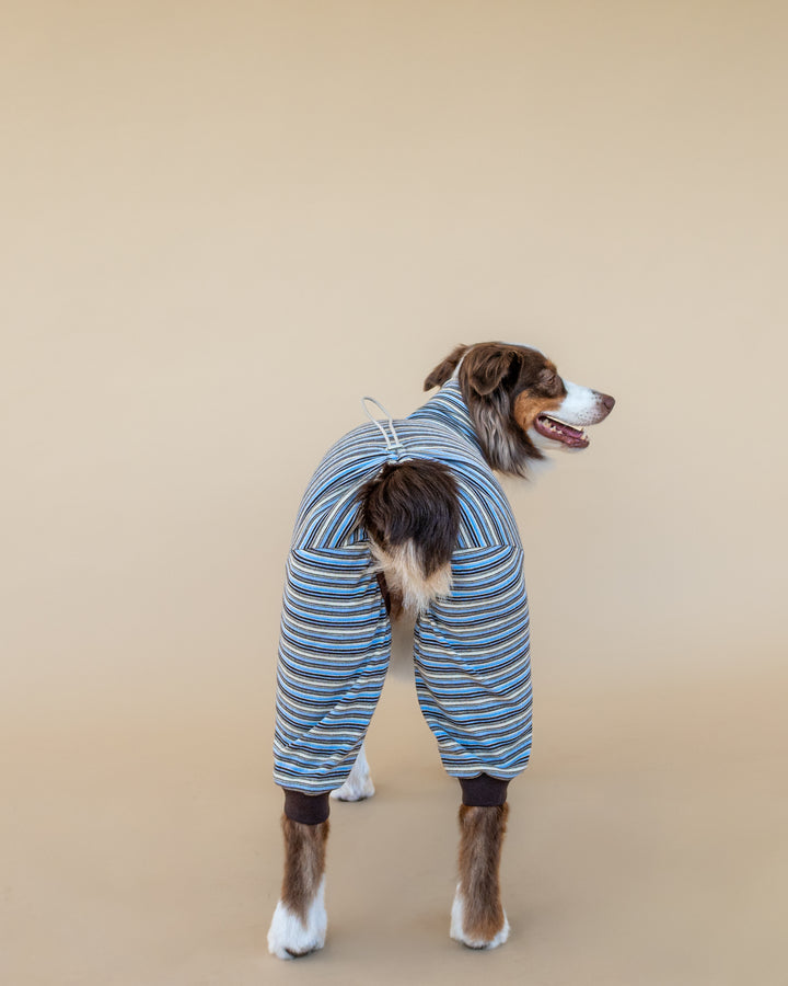 Onesie Fine Knit | Sky & Cocoa