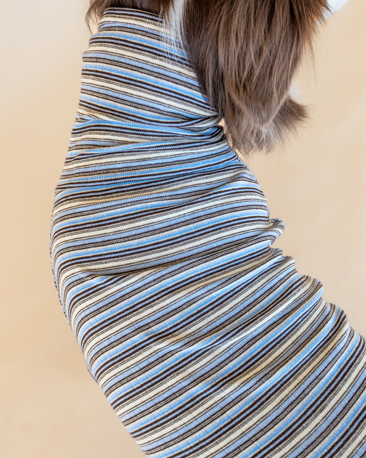 Onesie Fine Knit | Sky & Cocoa