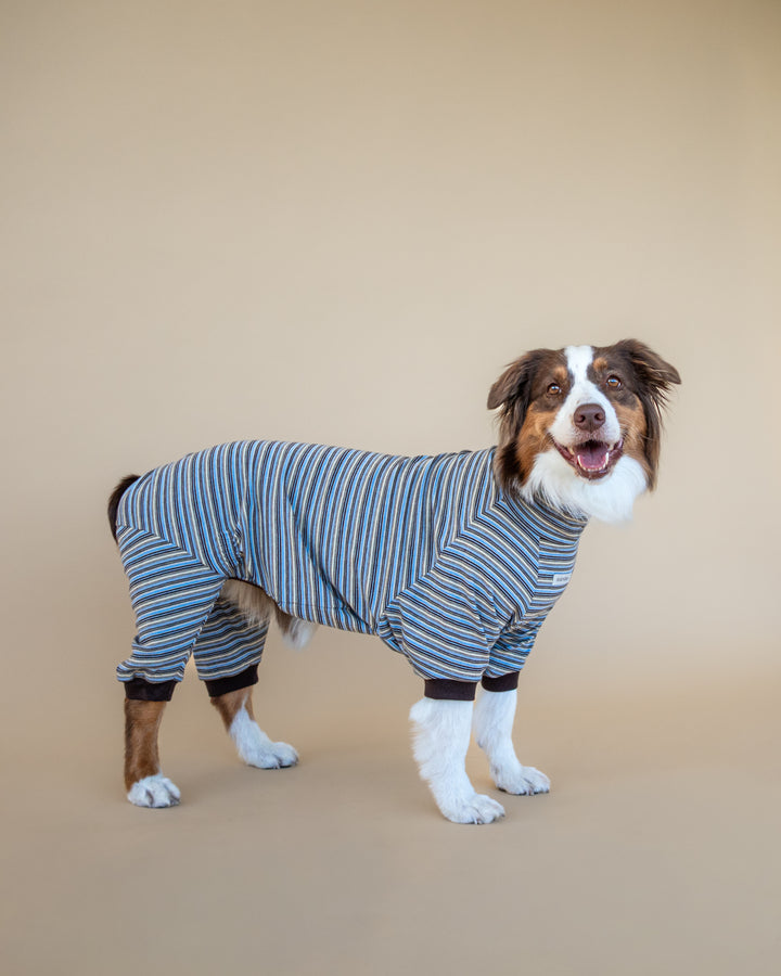 Onesie Fine Knit | Sky & Cocoa