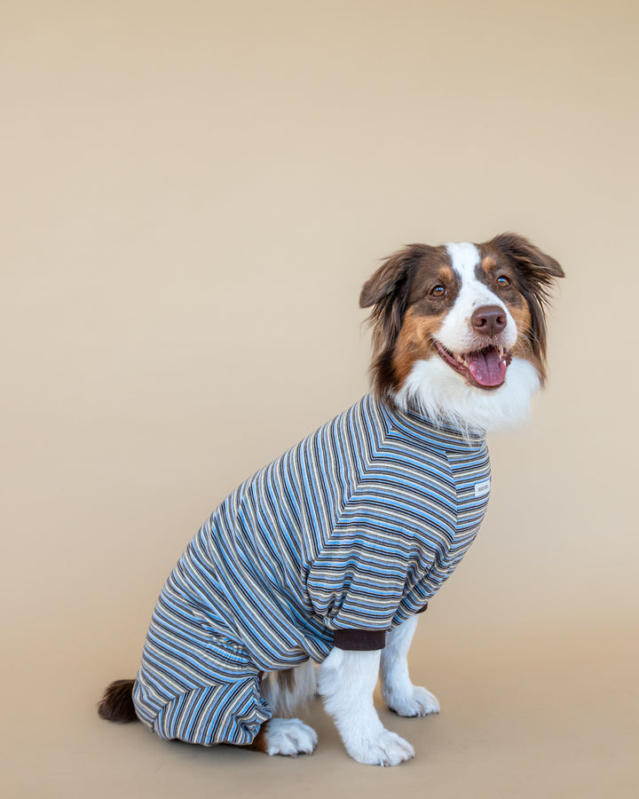 Onesie Fine Knit | Sky & Cocoa