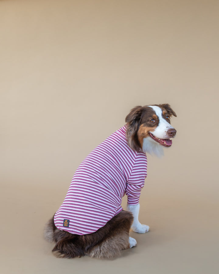 Turtleneck Fine Knit | Peony & Raspberry