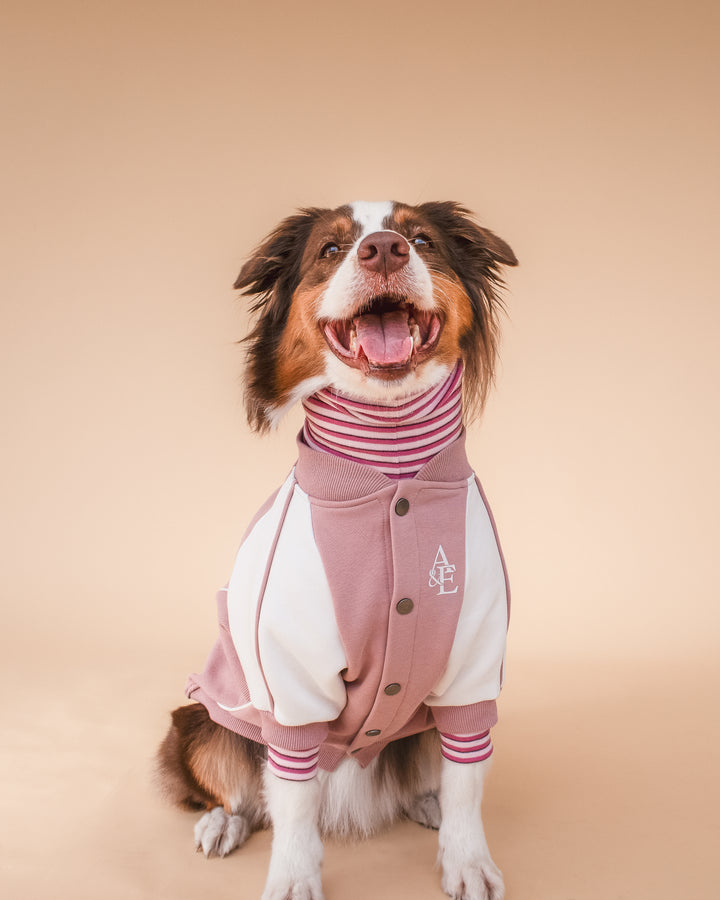Turtleneck Fine Knit | Peony & Raspberry