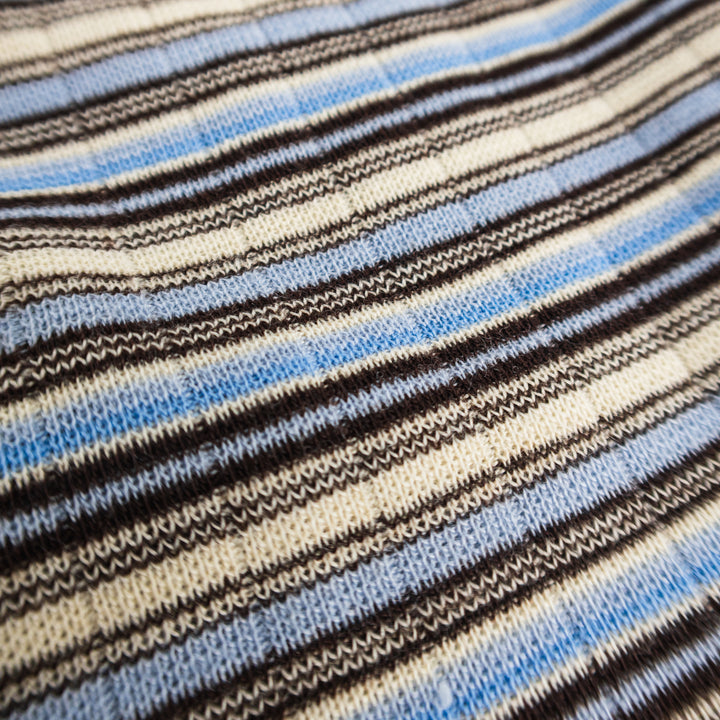 Turtleneck Fine Knit | Sky & Cocoa