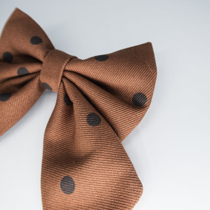 | Ribbon Bow | Cocoa Dot