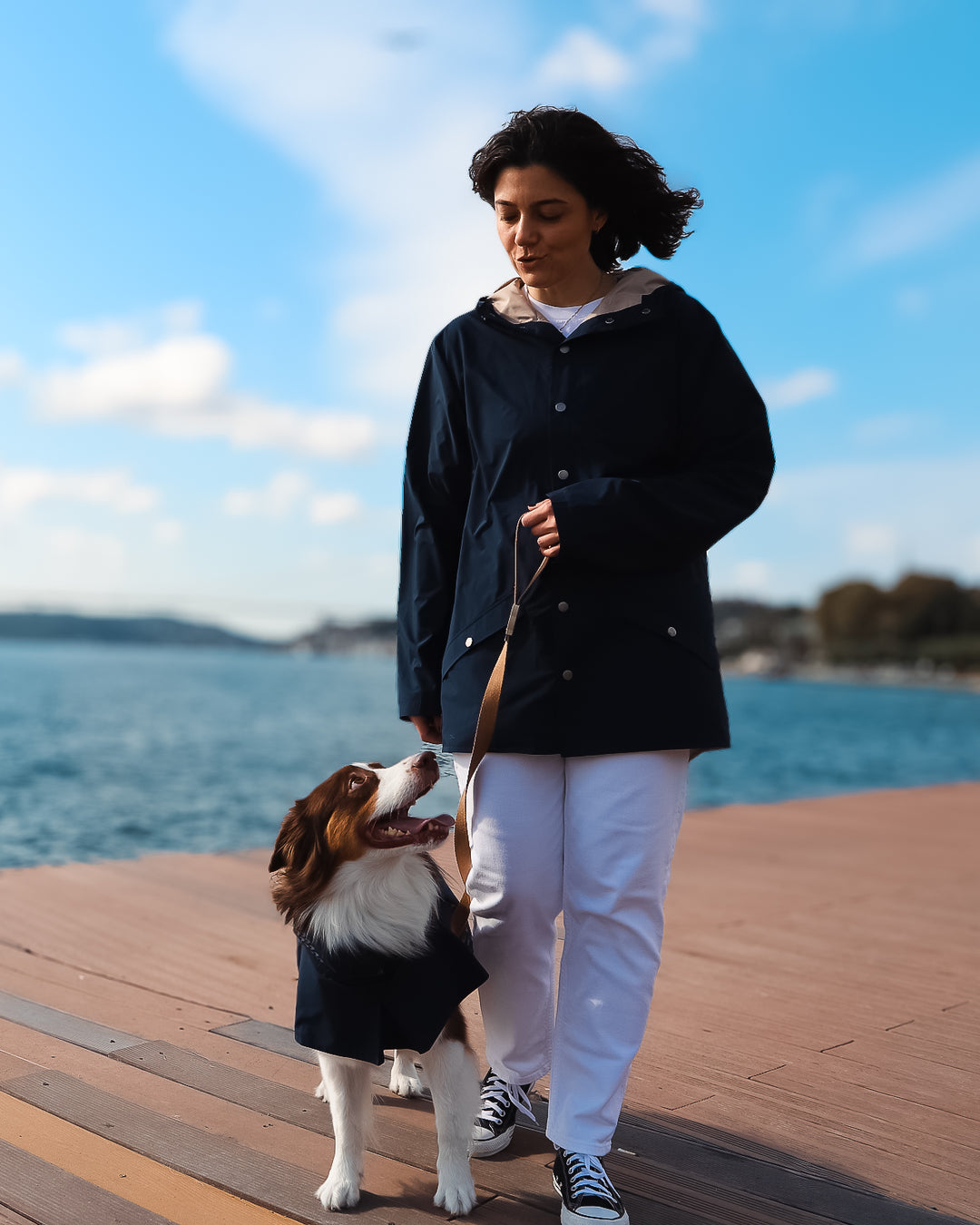 Askyx Human Seattle Raincoat | Indigo Storm