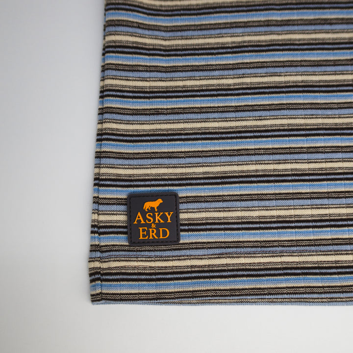AskyxHuman Fine Knit Long Sleeve | Sky & Cocoa