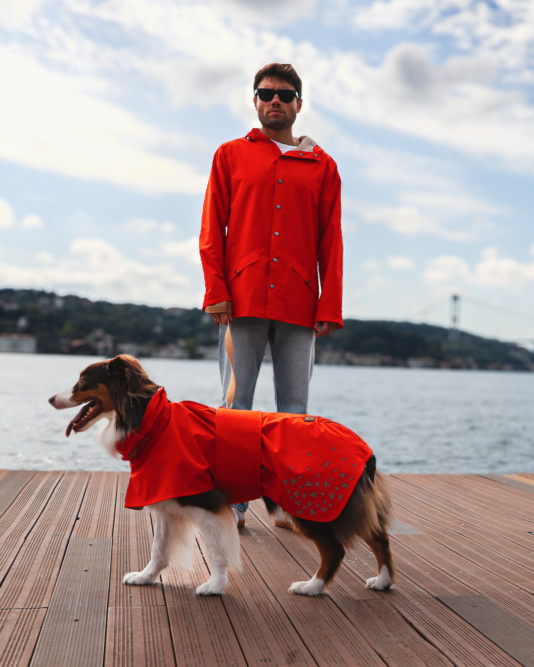 Askyx Human Seattle Raincoat | Amber Glow