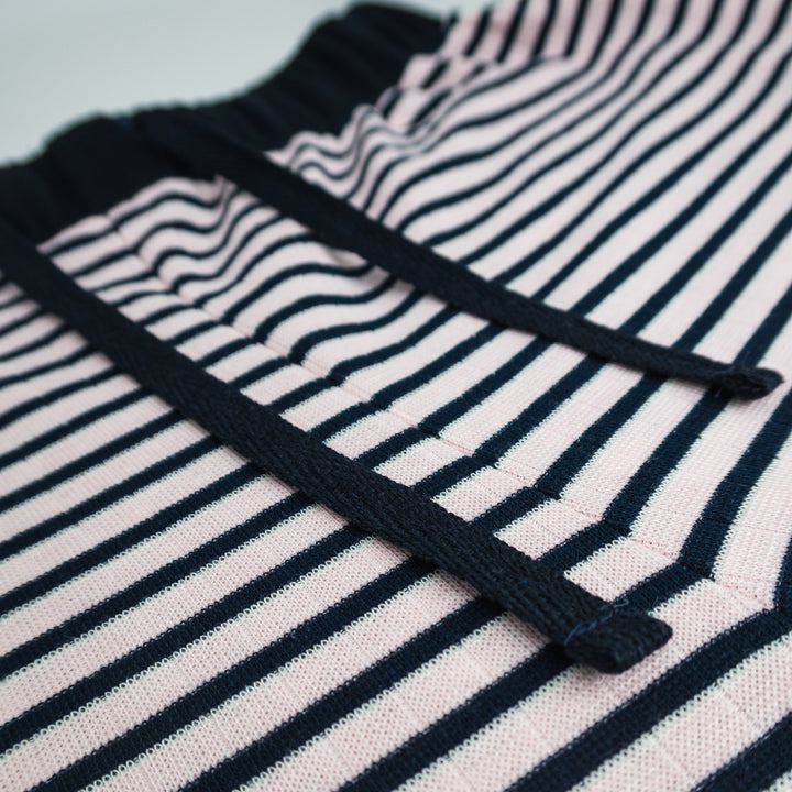 AskyxHuman Fine Knit Pants | Blush & Navy