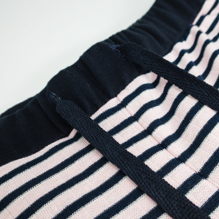 AskyxHuman Fine Knit Pants | Blush & Navy