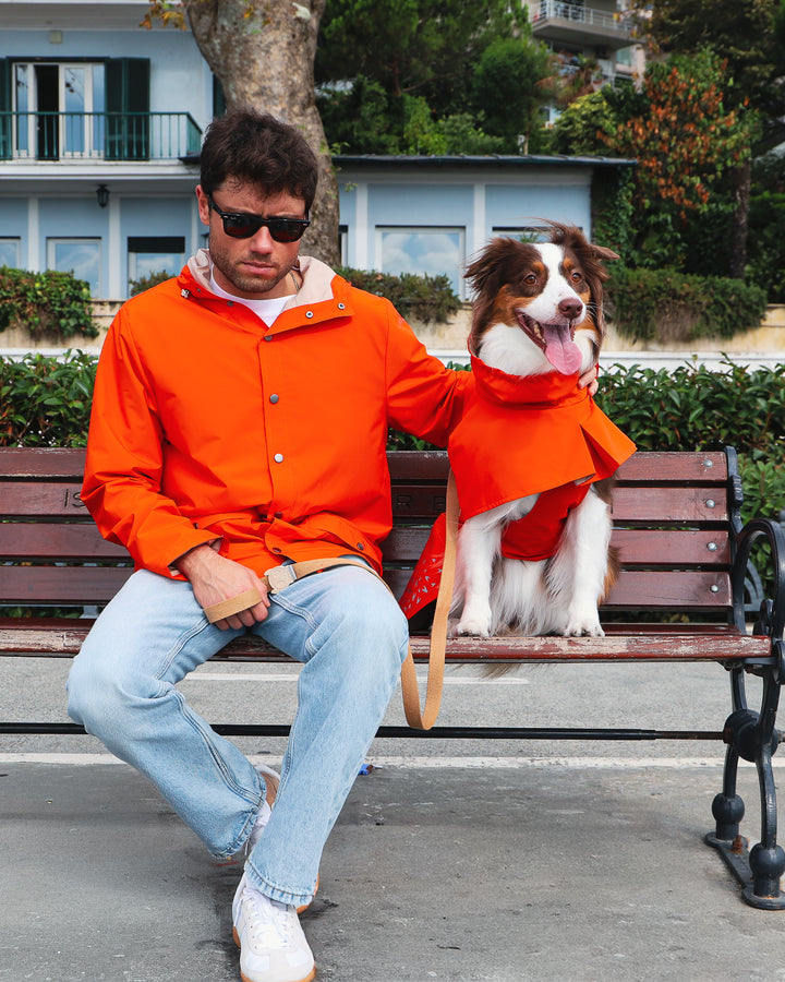 Askyx Human Seattle Raincoat | Amber Glow