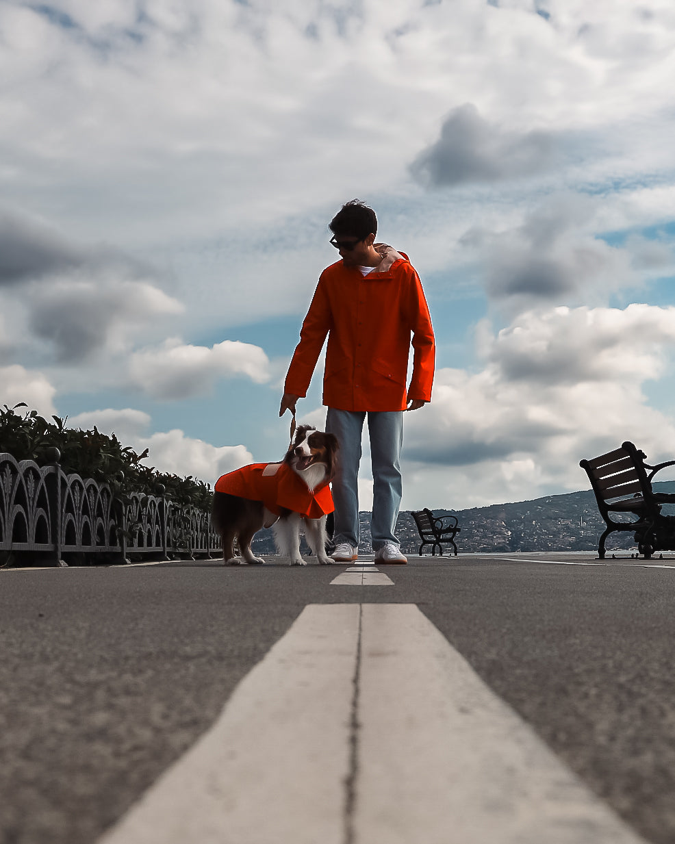 Askyx Human Seattle Raincoat | Amber Glow