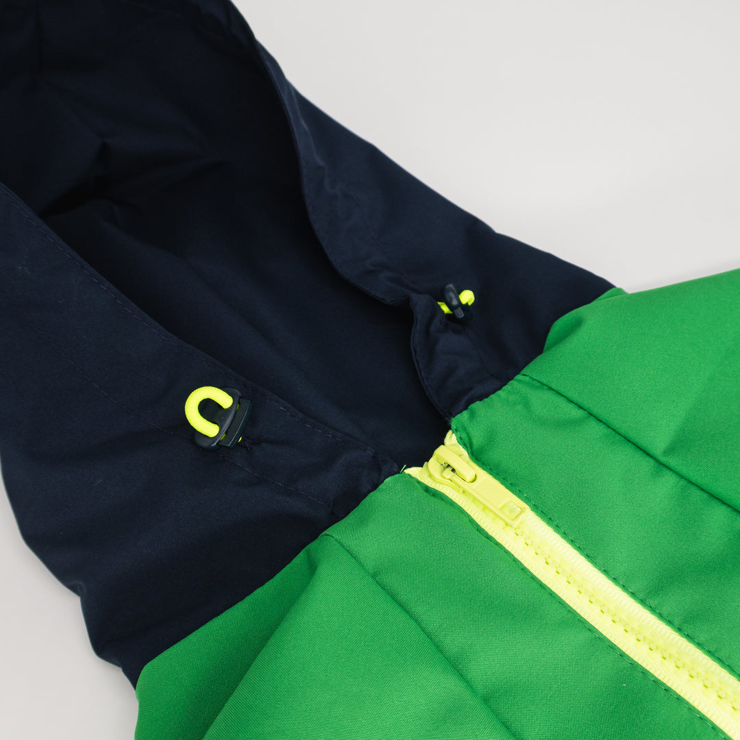 Boston Raincoat | Navy & Forest