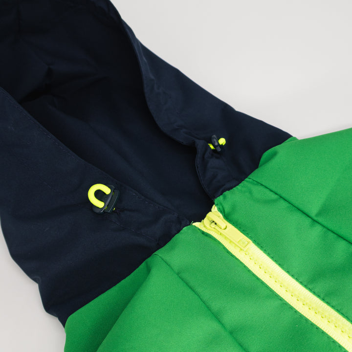 Boston Raincoat | Navy & Forest