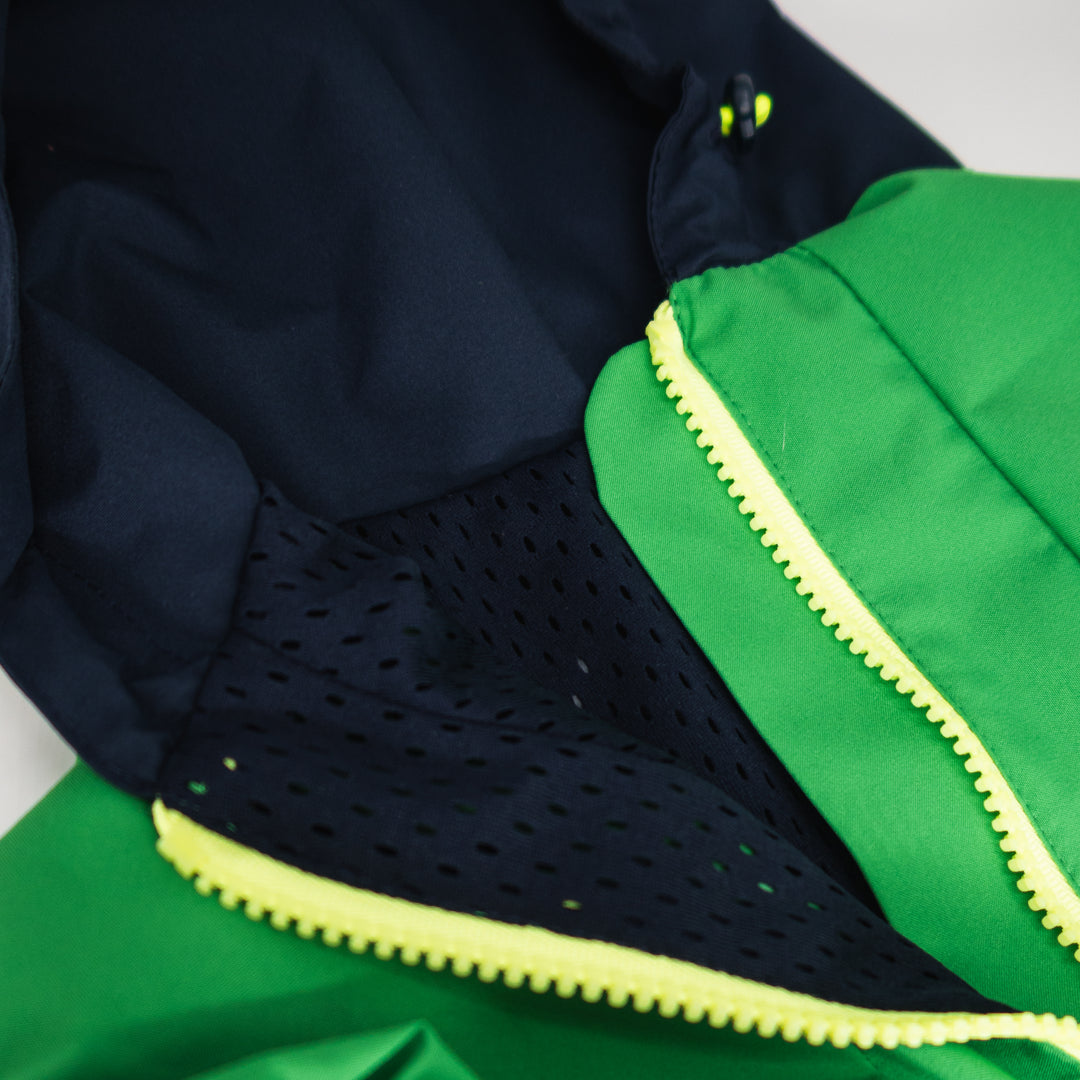 Boston Raincoat | Navy & Forest