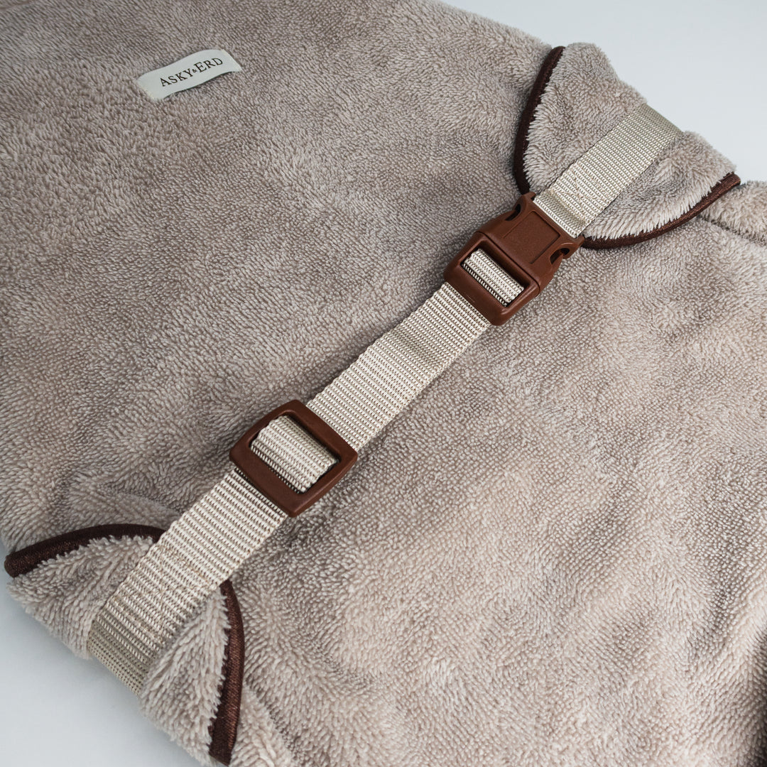 Soft Rituals | Drying Robe | Stone & Cocoa