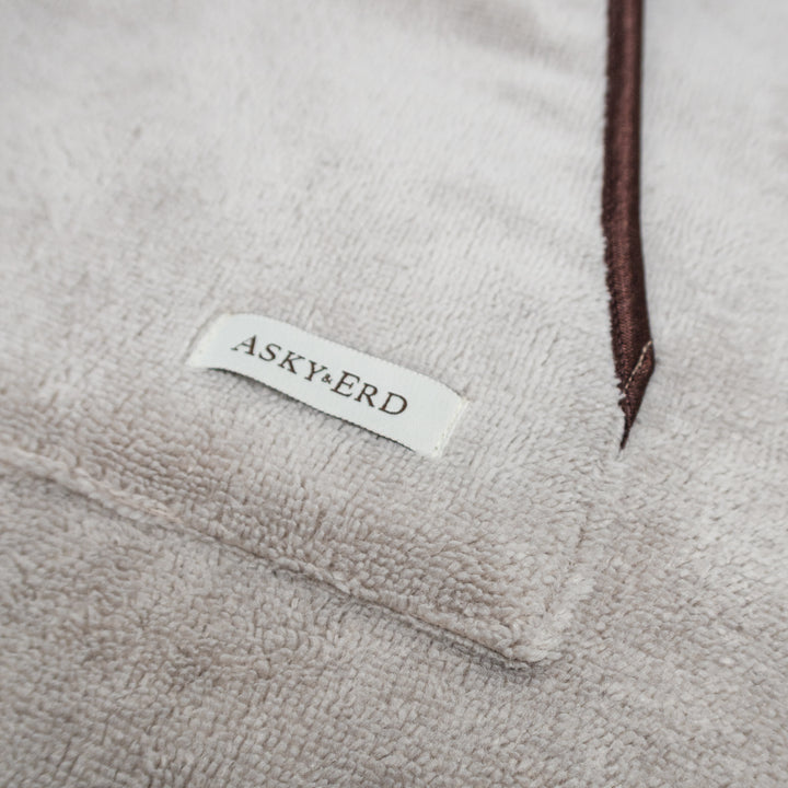 Soft Rituals | Towel Poncho | Stone & Cocoa