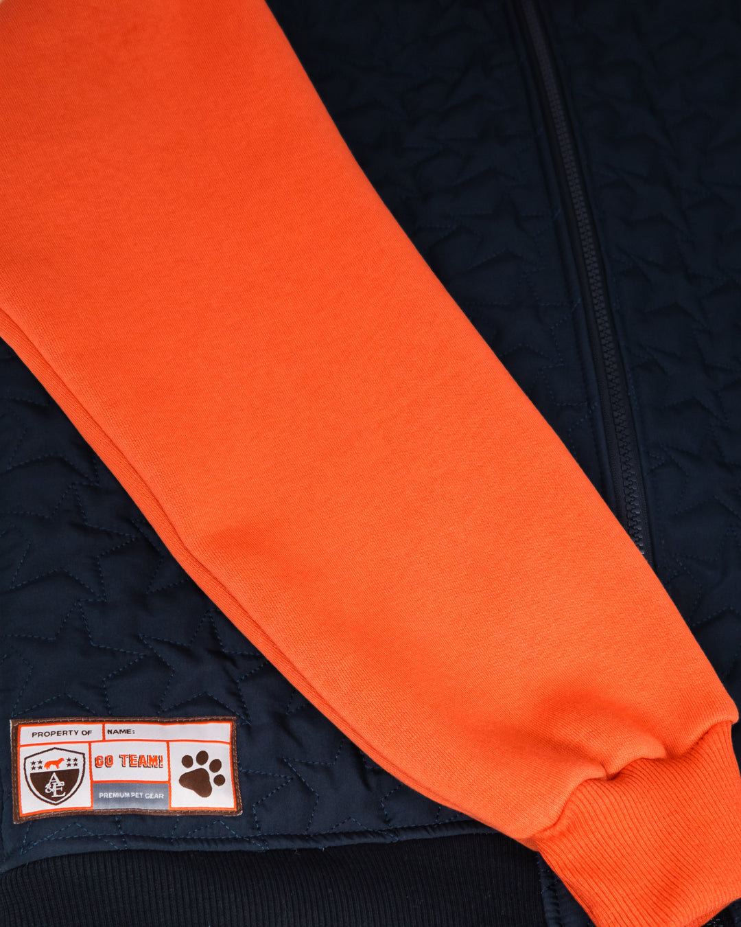 AskyxHuman | Star Varsity Hoodie | Terracotta