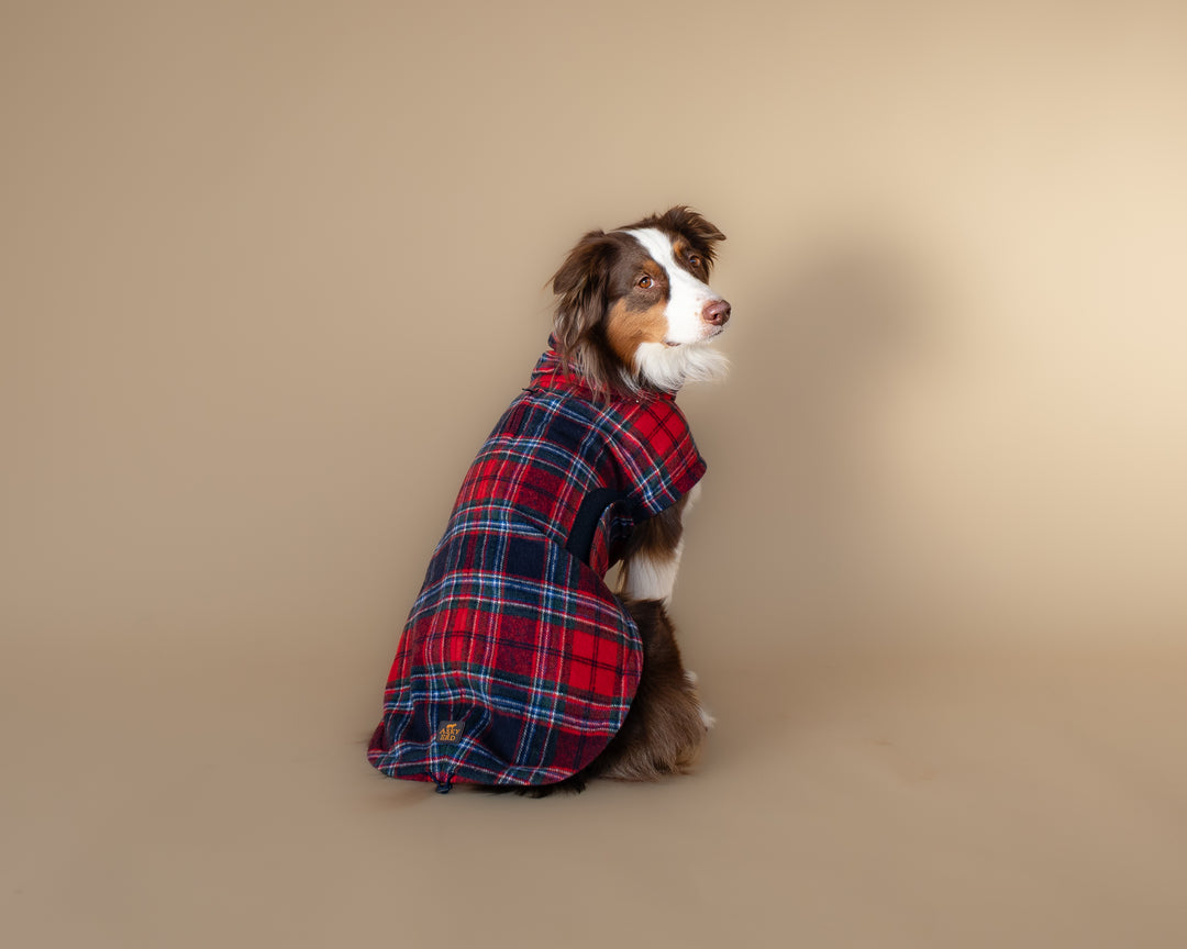 Chicago Vest | Crimson Tartan Plaid