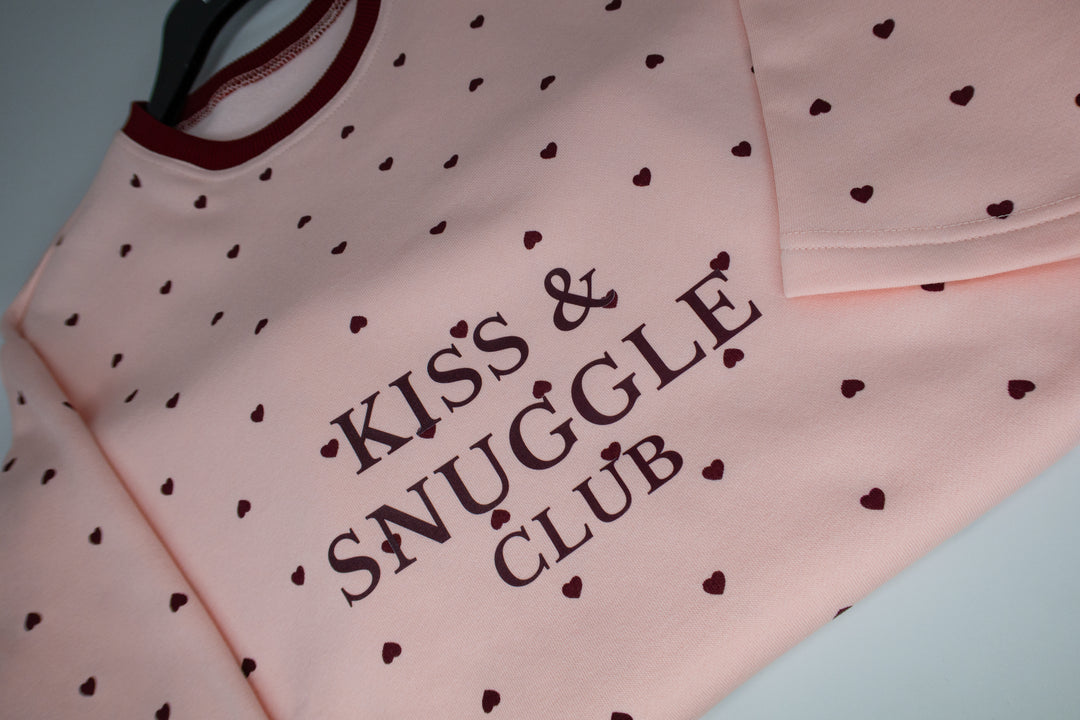 AskyxHuman | Kiss & Snuggle Club PJ | Rose Mist
