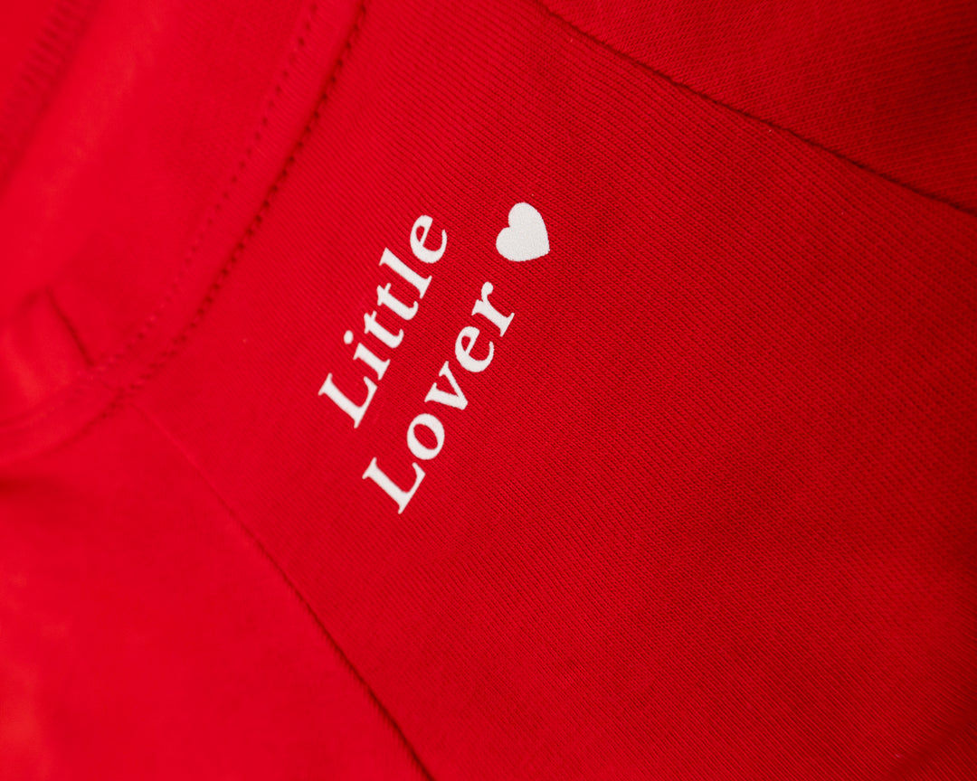 Love Club Tshirt | Crimson Check