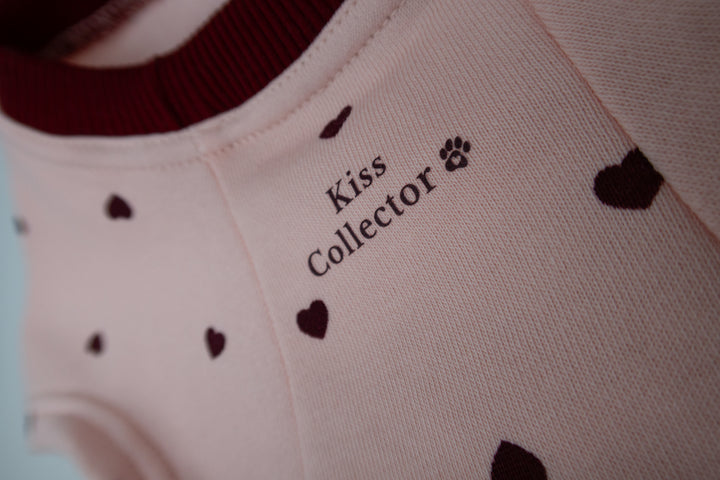 Kiss & Snuggle Club Sweatshirt | Rose Mist