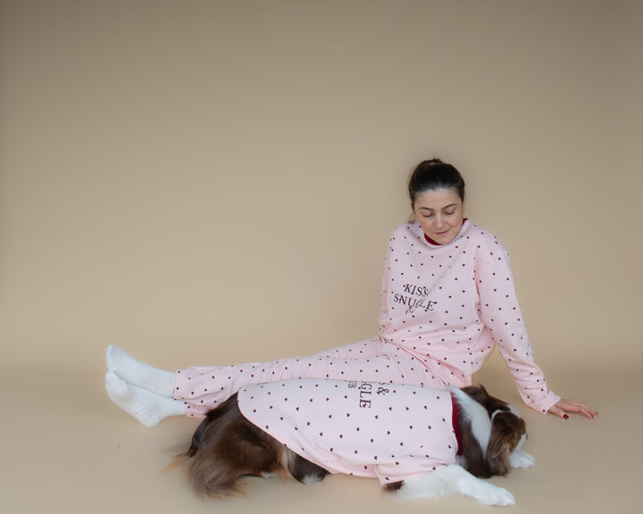 AskyxHuman | Kiss & Snuggle Club PJ | Rose Mist