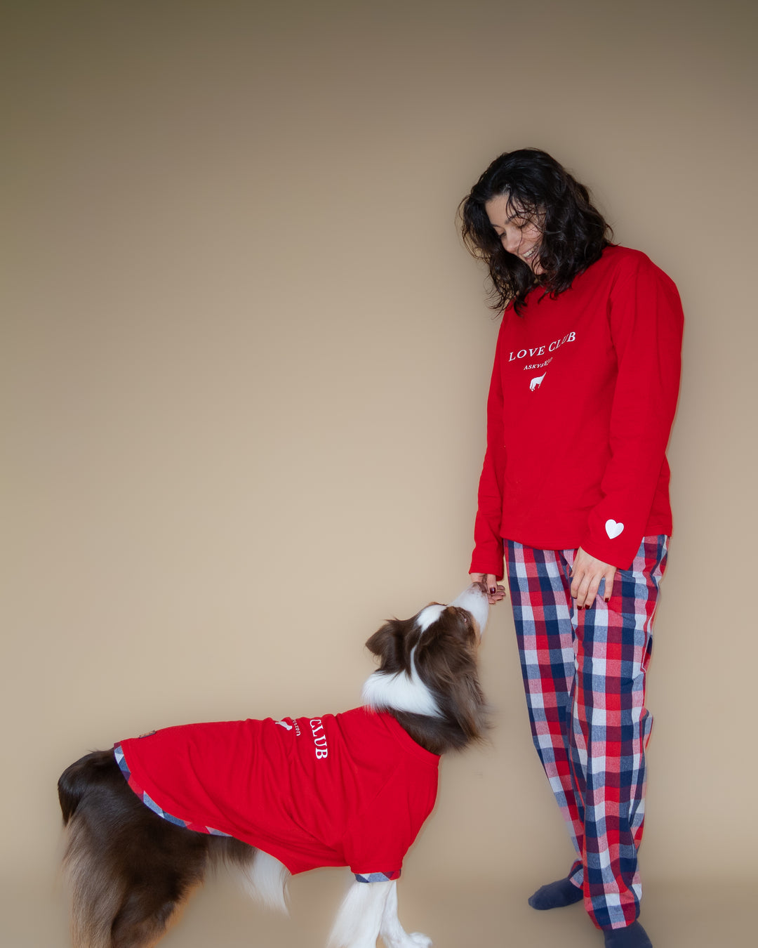 AskyxHuman | Love Club PJ| Crimson Check