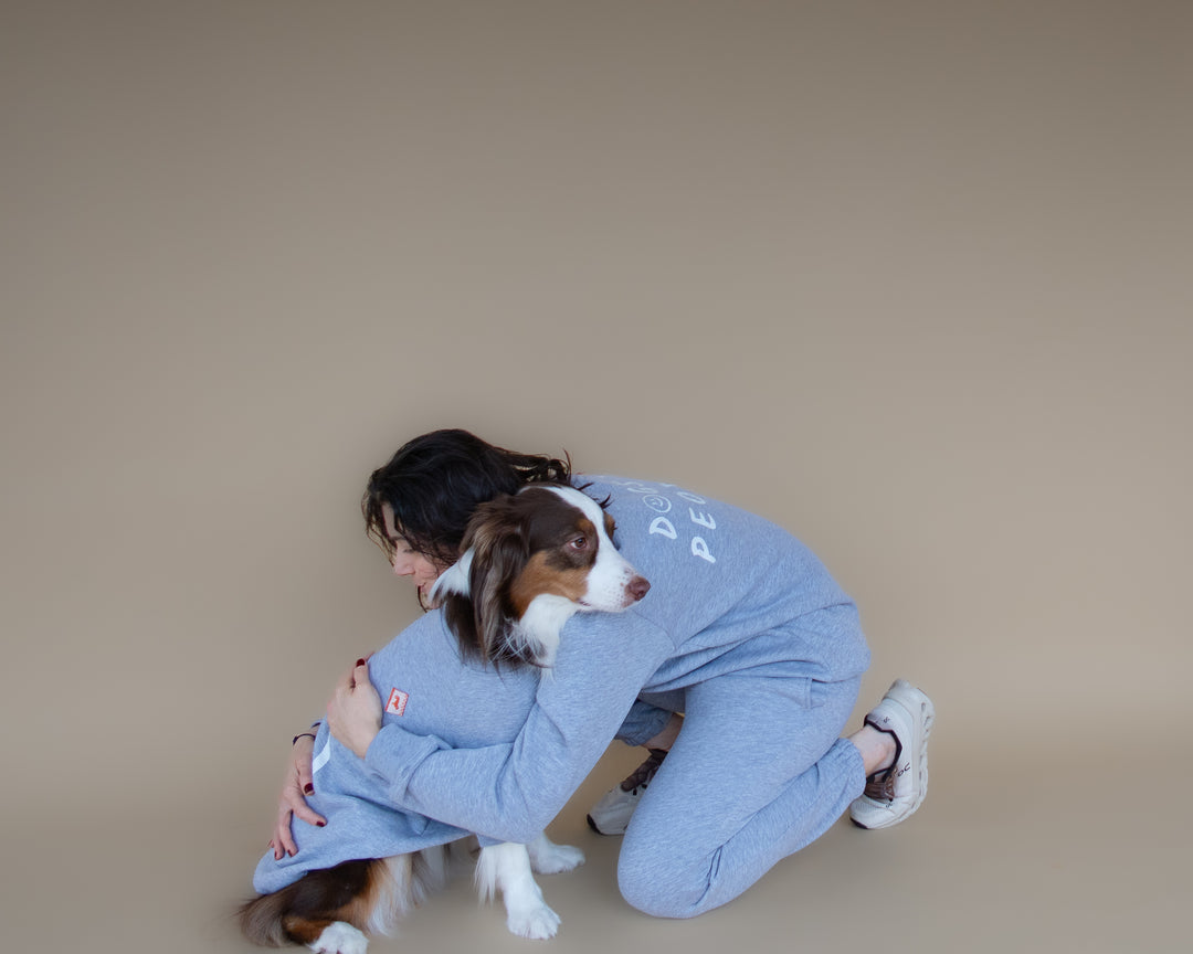 AskyxHuman | Love Paws Sweatshirt | Heather Grey