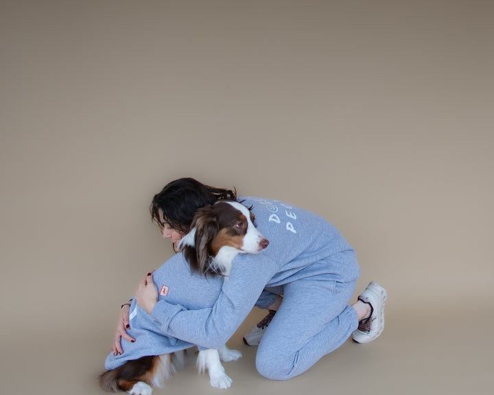 AskyxHuman | Love Paws Sweatshirt | Heather Grey