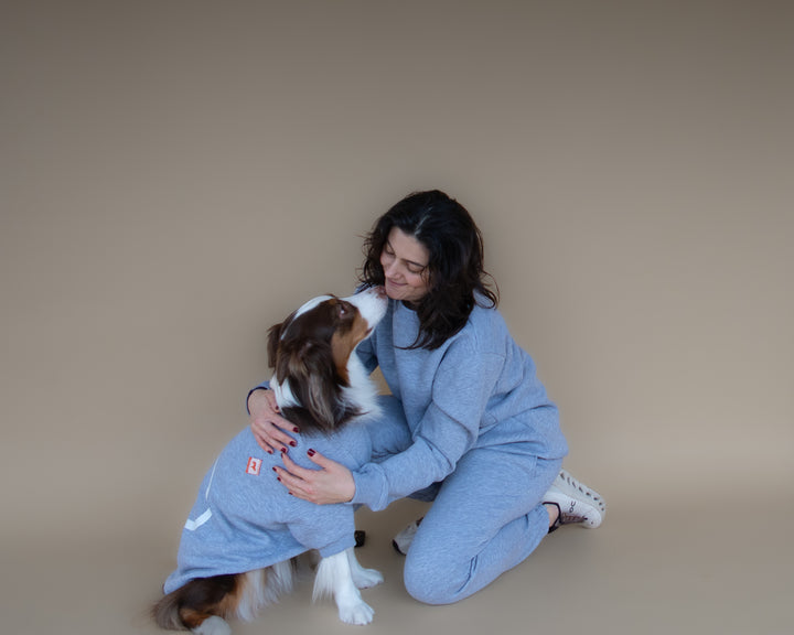 AskyxHuman | Love Paws Sweatshirt | Heather Grey