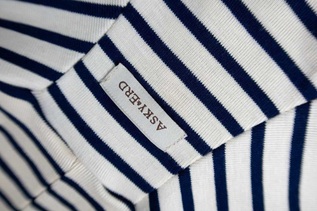 Turtleneck Tshirt | Coastal Navy