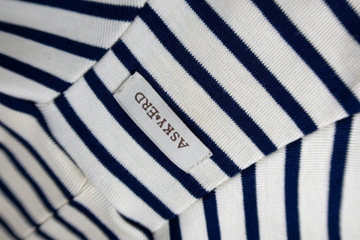 Turtleneck Tshirt | Coastal Navy