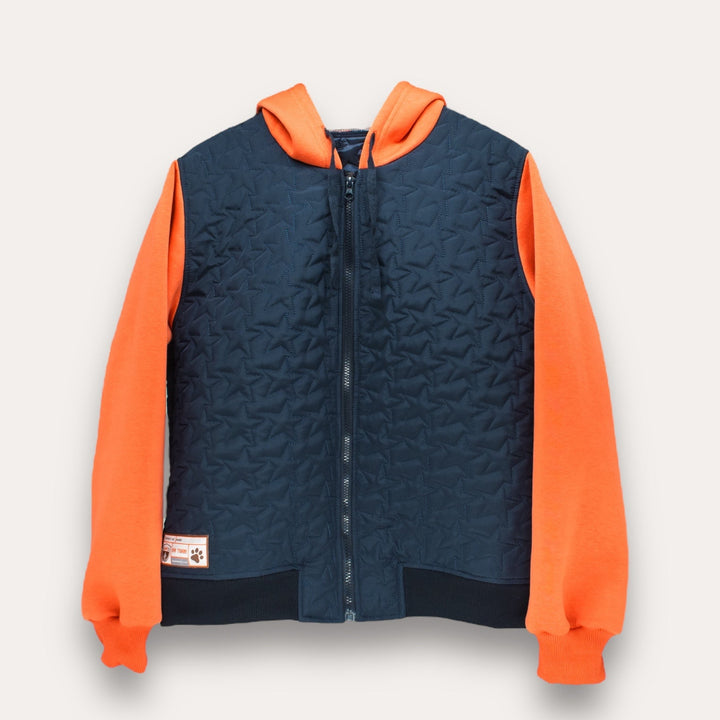 AskyxHuman | Star Varsity Hoodie | Terracotta