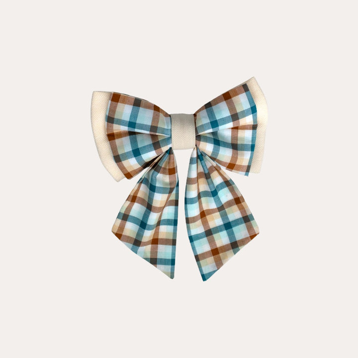 | Ribbon Bow | Cedar Plaid