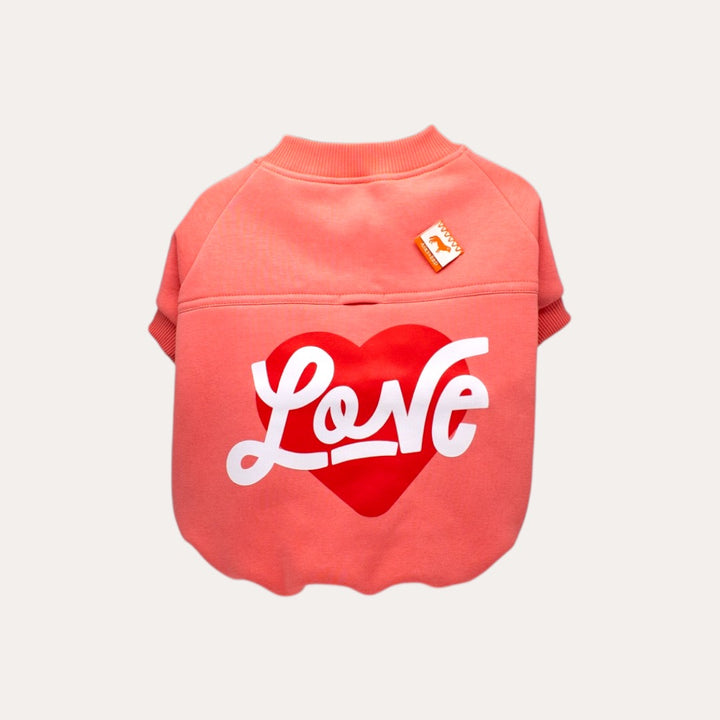 Love Sweatshirt | Coral Rose