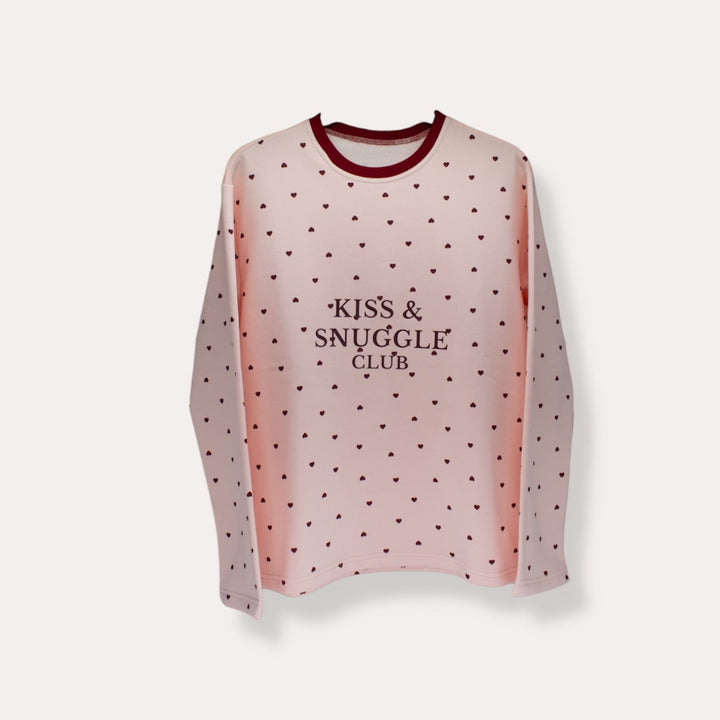 AskyxHuman | Kiss & Snuggle Club PJ | Rose Mist