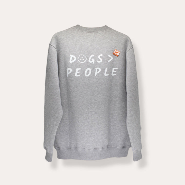 AskyxHuman | Love Paws Sweatshirt | Heather Grey