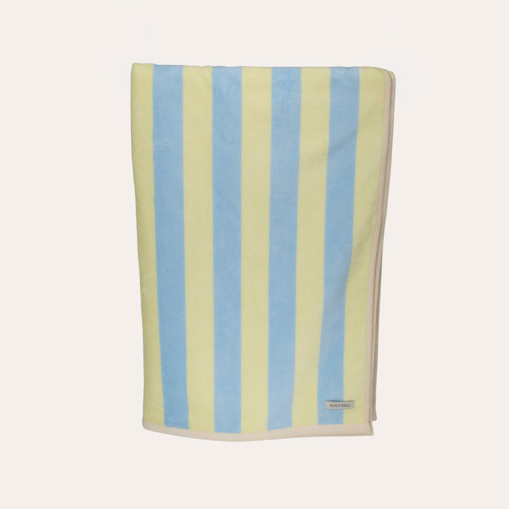 Soft Rituals | Large Towel | Butterscotch Stripe