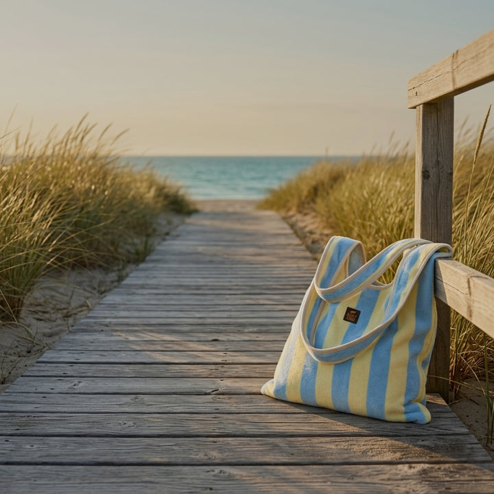Soft Rituals | Daily Tote | Butterscotch Stripe